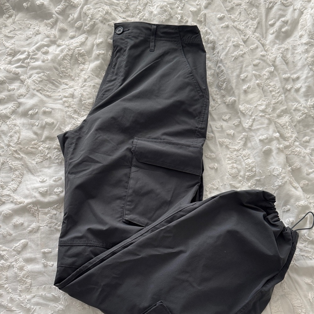 Grey Cargo Pants